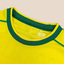 Brazil 1998 Retro Home Jersey