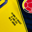 Colombia 2014 Retro Home Jersey