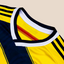 Colombia 2014 Retro Home Jersey