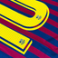 Fc Barcelona 2018/2019 Retro Home Jersey