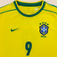 Brazil 1998 Retro Home Jersey