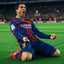 Fc Barcelona 2014/2015 Retro Home Kids Jersey Set