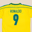 Brazil 1998 Retro Home Kids Jersey Set
