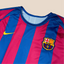 Fc Barcelona 2005/2006 Retro Home Kids Jersey Set