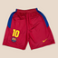 Fc Barcelona 2010/2011 Retro Home Kids Jersey Set