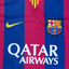 Fc Barcelona 2014/2015 Retro Home Kids Jersey Set