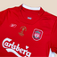 Liverpool 2004/2005 Retro Home Kids Jersey Set