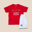 Manchester United 2007/2008 Retro Home Kids Jersey Set