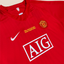 Manchester United 2007/2008 Retro Home Kids Jersey Set