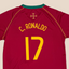 Portugal 2006 Retro Home Kids Jersey Set