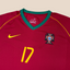 Portugal 2006 Retro Home Kids Jersey Set