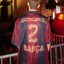 Travis Scott x FC Barcelona 2000/01 Home 'Skeleton Jersey'
