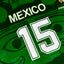 Mexico 1998 Retro Home Jersey